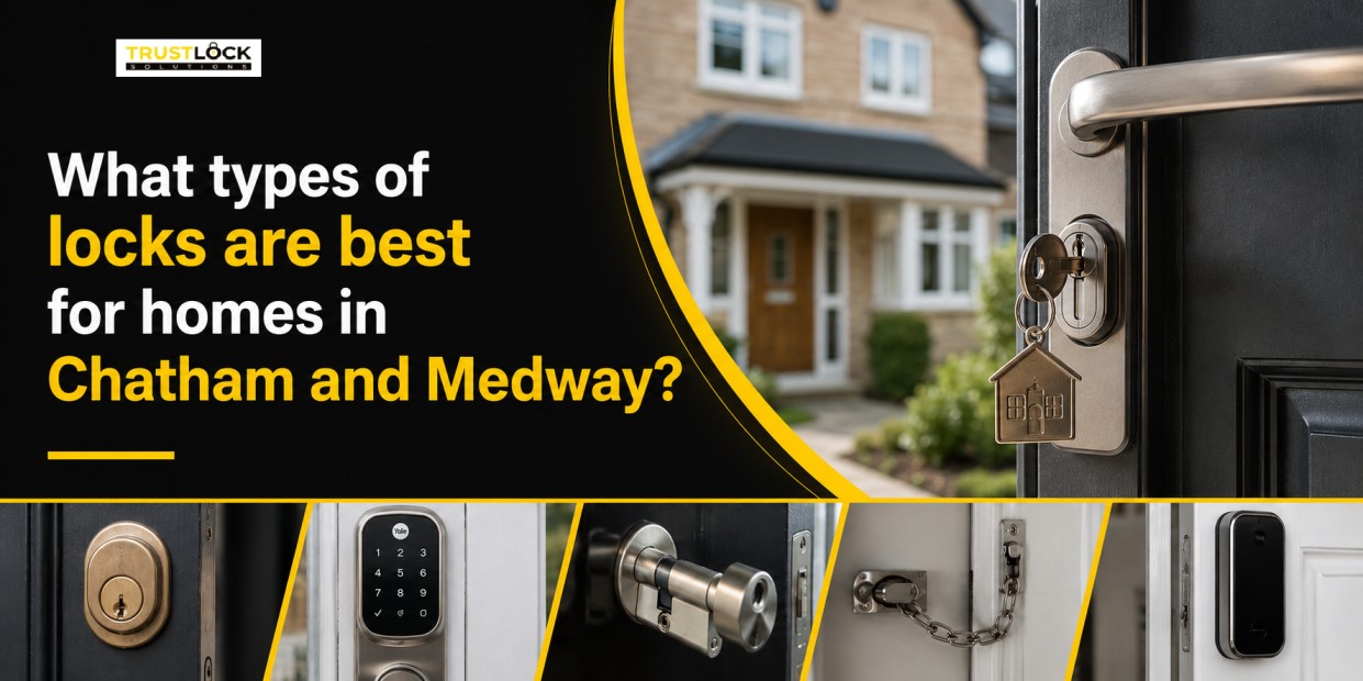 What types of locks are best for homes in Chatham and Medway