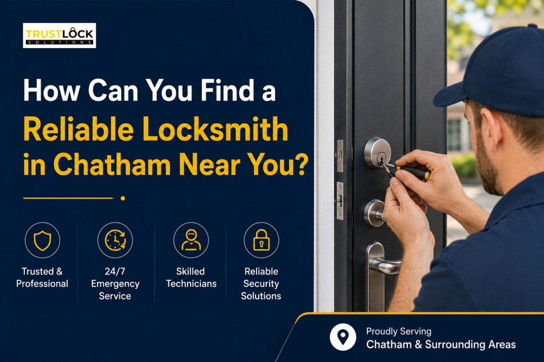How Can You Find a Reliable Locksmith in Chatham Near You