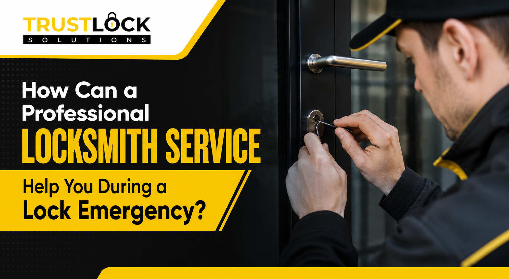 How Can a Professional Locksmith Service Help You During a Lock Emergency